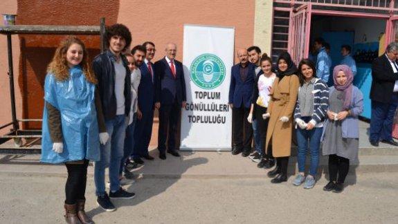 Mimar Sinan MTAL ve Balıkesir Üniversitesi Toplum Gönüllülerinden örnek çalışma