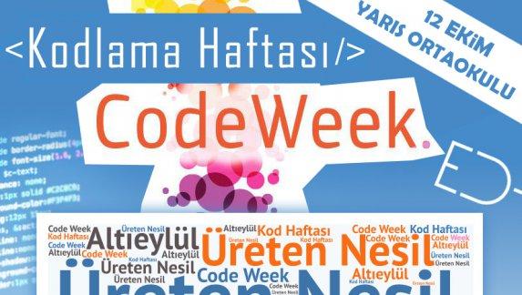 Kodlama Haftası Etkinlikleri (Europe Code Week 2017)