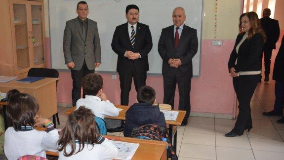 Altıeylül Belediye Başkanı Sayın Hasan AVCI Gaziosmanpaşa İlkokulunu Ziyaret Etti