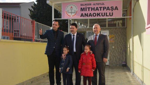 Altıeylül Belediye Başkanı Sayın Hasan AVCI Mithatpaşa Anaokulunu Ziyaret Etti