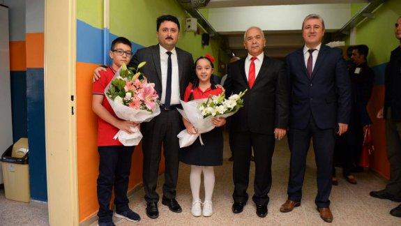 Altıeylül Belediye Başkanı Sayın Hasan AVCI´nın Kadriye Kemal Gürel İlkokulu Ziyareti