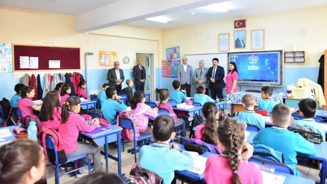 Altıeylül Belediye Başkanı Sayın Hasan AVCI'nın Okullarımızı Ziyareti Devam Ediyor