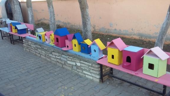 Yakupköy Ortaokulu Kuş Evi Projesi