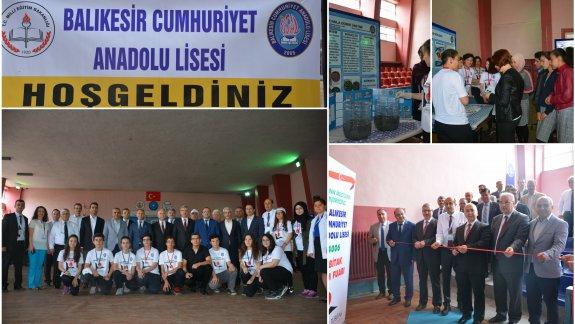 Altıeylül Bilim Fuarı Açılışlarını Balıkesir Cumhuriyet Anadolu Lisesi ile Başlattı.