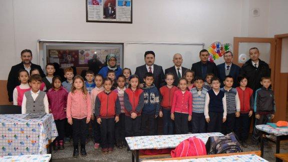 Altıeylül Belediye Başkanı Sayın Hasan Avcı Aslıhantepecik İlkokulunu ziyaret etti