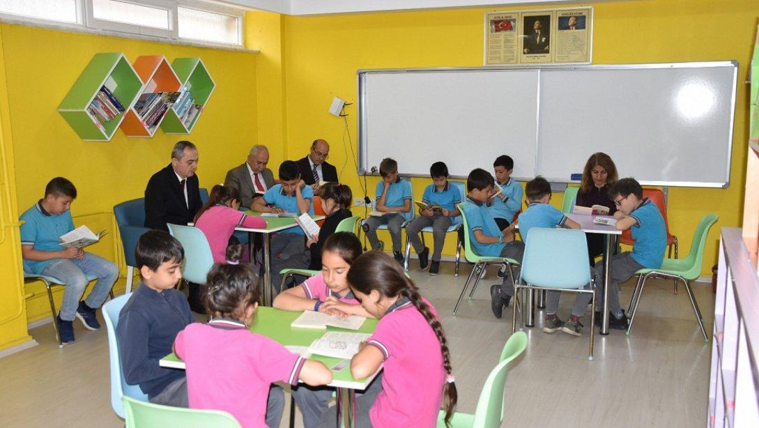 Mehmet Akif Ersoy İlkokulu Kitap Okuma Etkinliği