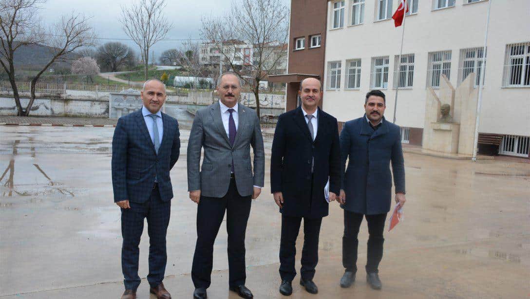İlçe Kaymakamımız Sayın Turgay Hakan BİLGİN,  Mehmet Ağa Safarov Anadolu Lisesini Ziyaret Etti