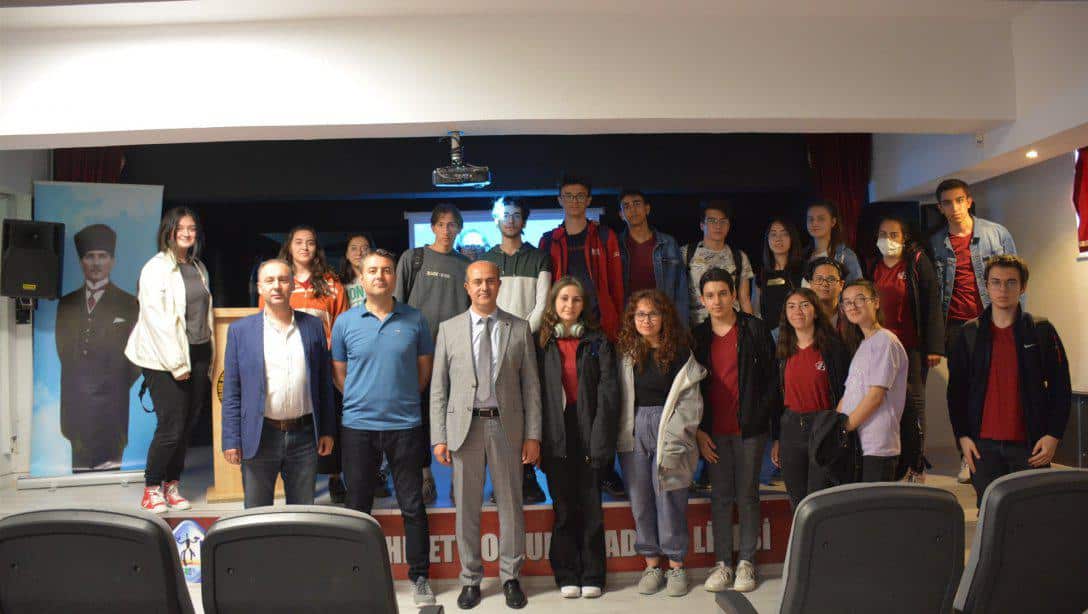İlçe Milli Eğitim Müdürümüz, Gülser-Mehmet Bolluk Anadolu Lisesi Öğrencileri ile Buluştu