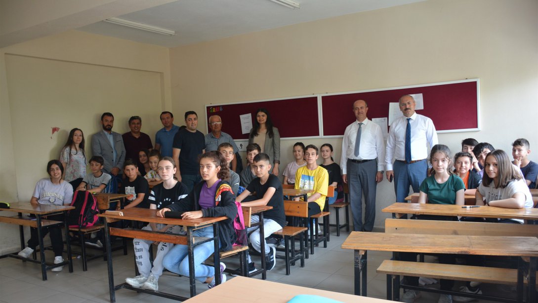 İlçe Kaymakamımız,  Atköy Ortaokulunu Ziyaret Etti