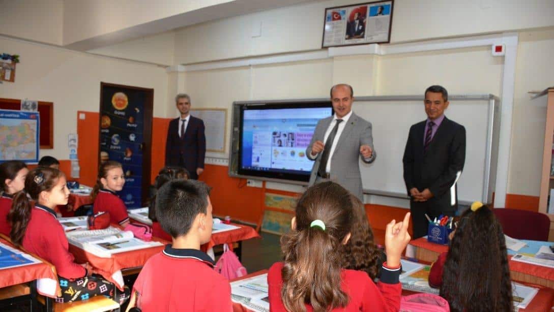 İlçe Milli Eğitim Müdürümüz Gökköy İlkokulunu ziyaret etti