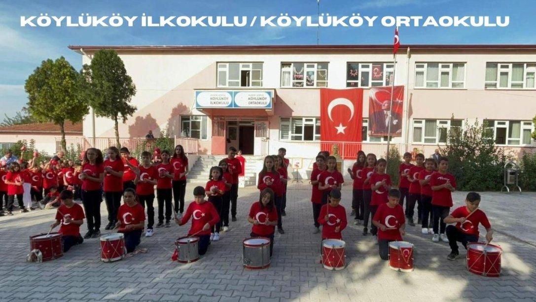 Okullarımızdan Cumhuriyetimizin 100. Yılı Coşkusu: Köylüköy İlkokulu ve Ortaokulu